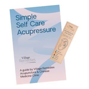 Ear Seeds + Acupressure PDF Bundle for self-care by Village Remedies.
